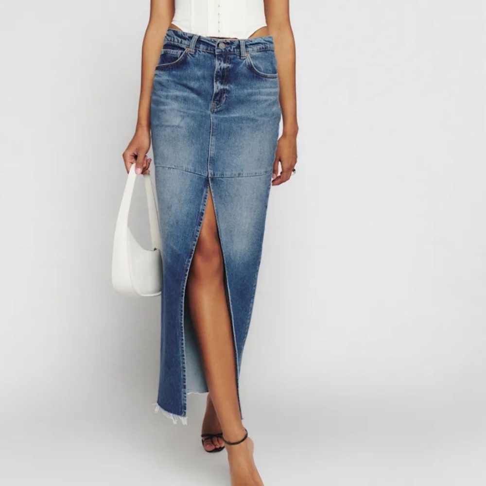 Reformation Blue Denim Jeans